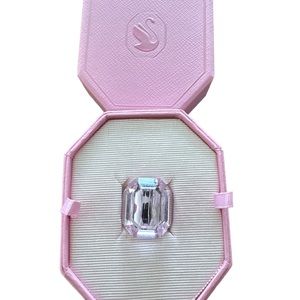 Swarovski Lucent Crystal Ring, Pink, size 58